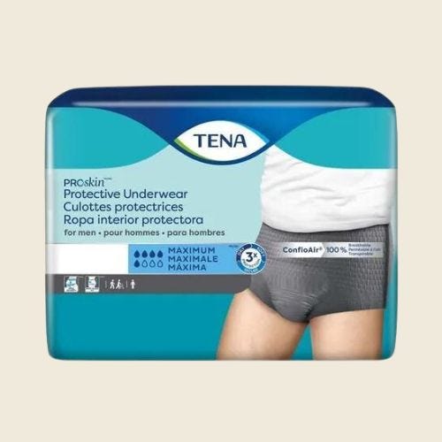 TENA ProSkin Mens Protective Underwear - Moderate Absorbency