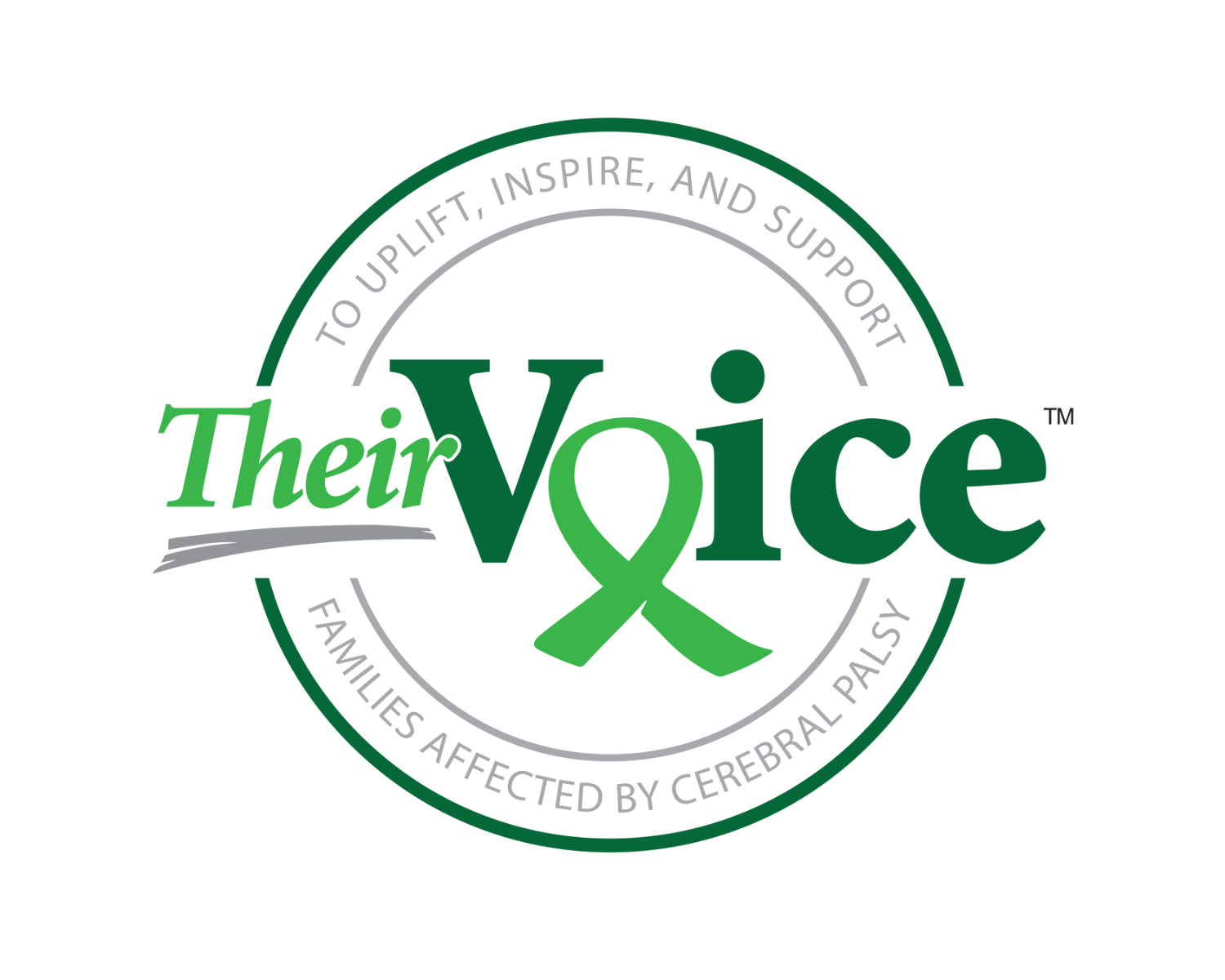 their voice logo