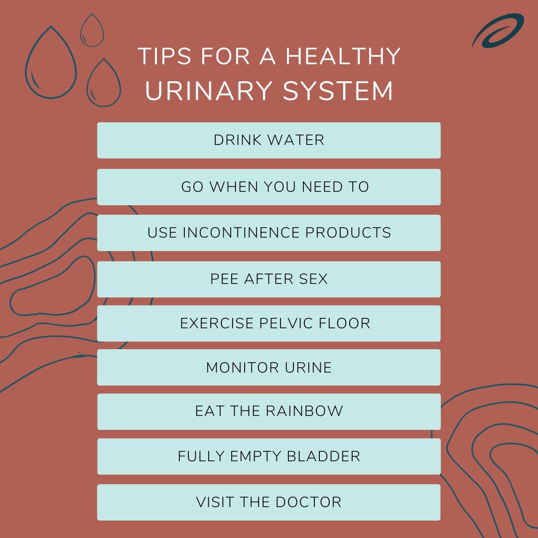 Tips for healthy urine colors